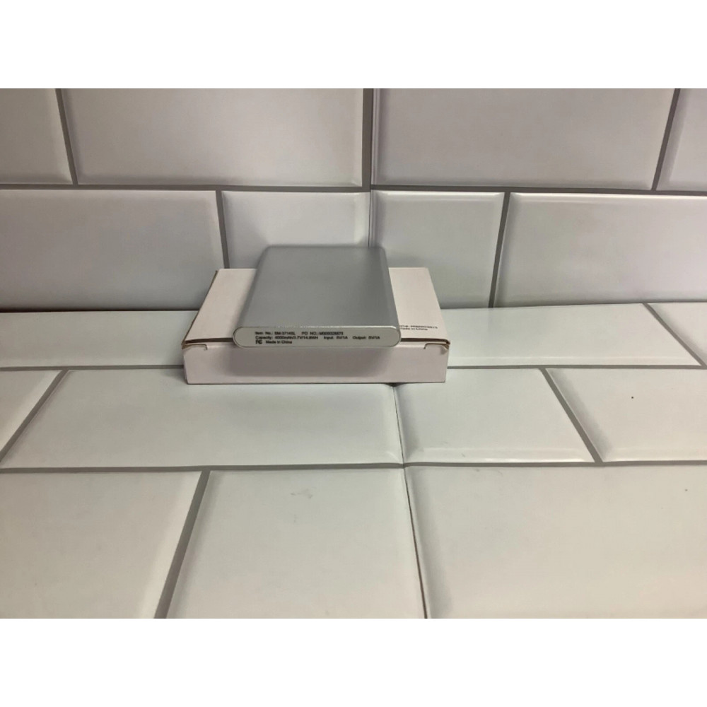 Power Bank 4000mAh с крупной надписью FORD серебристый