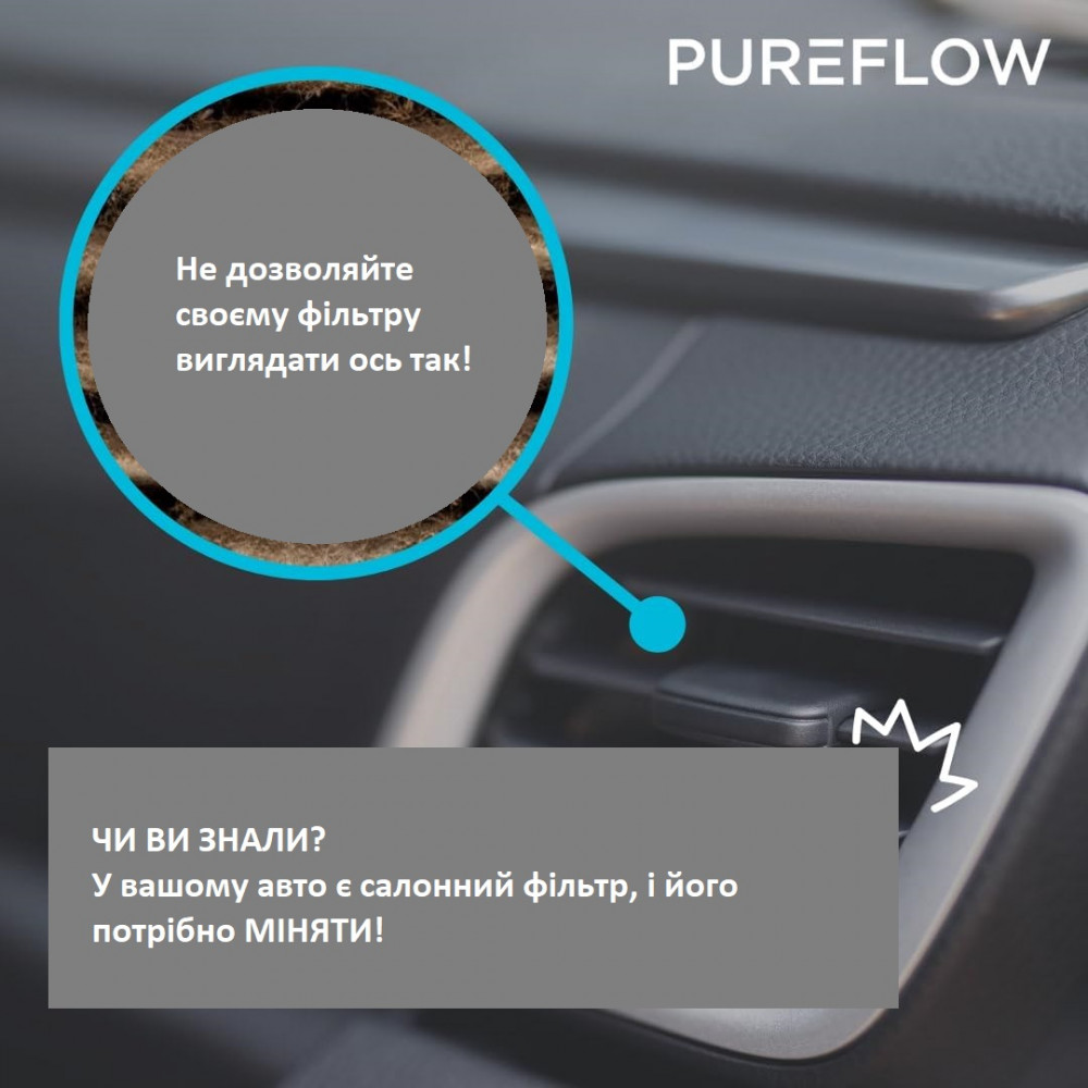 Салонный фильтр Pureflow PC5667X-X1 для Toyota Land Rover Jaguar