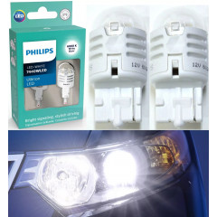 Світлодіодні лампи Philips Ultinon 7440 White 6000K 2 шт для передніх поворотників