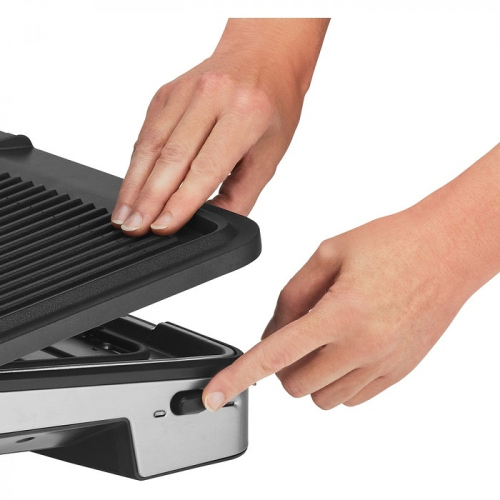 WMF Profi Plus Perfection 2000 W Silver Electric Contact Grill