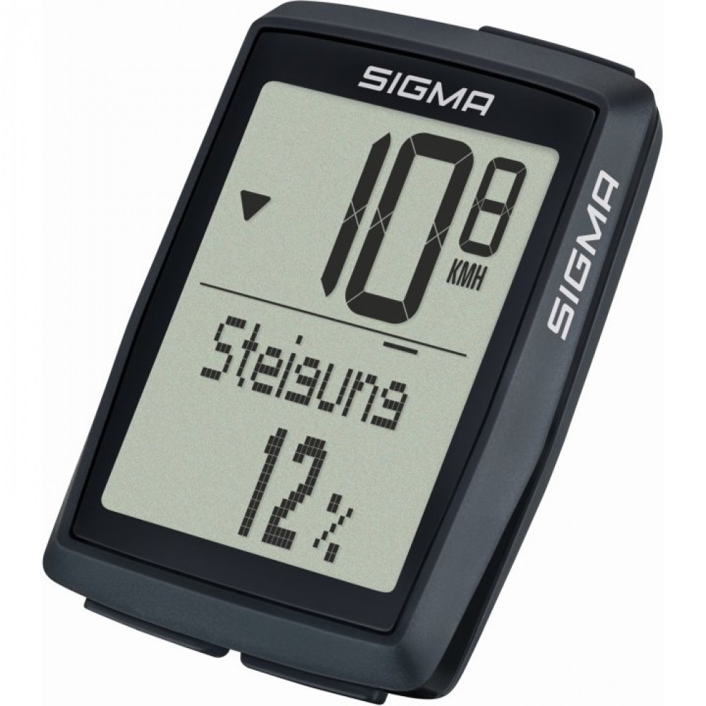 Sigma BC 14.0 WL CAD STS wireless bike computer with cadence — accurate data every kilometer