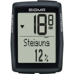 Бездротовий велокомп'ютер Sigma BC 14.0 WL CAD STS з каденсом — точні дані на кожному кілометрі