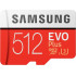Samsung EVO Plus 512 GB memory card with adapter