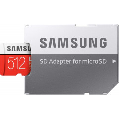 Карта пам'яті Samsung EVO Plus 512 ГБ з адаптером