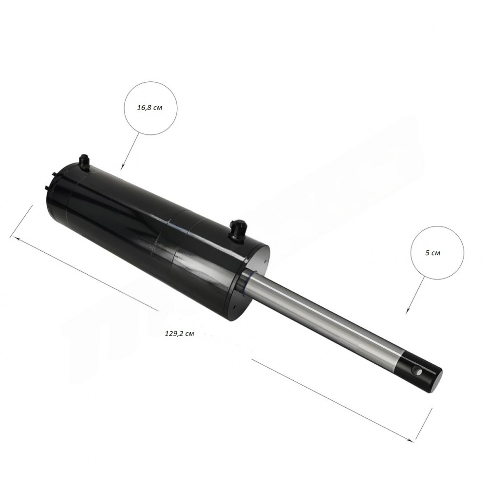 Magister Hydraulics hydraulic cylinder for dump truck 6“ x 21.5” with working pressure 3500 PSI