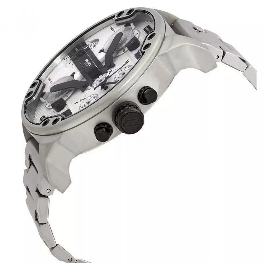 Diesel Mr. Daddy 2.0 Chronograph Quartz DZ7421 Men's Watch, Silver