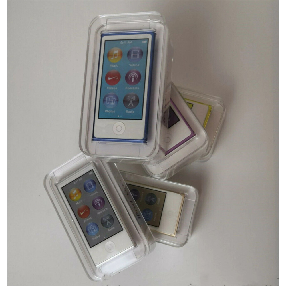 Apple iPod nano 7 digital MP3 player, assorted colors, 16 GB