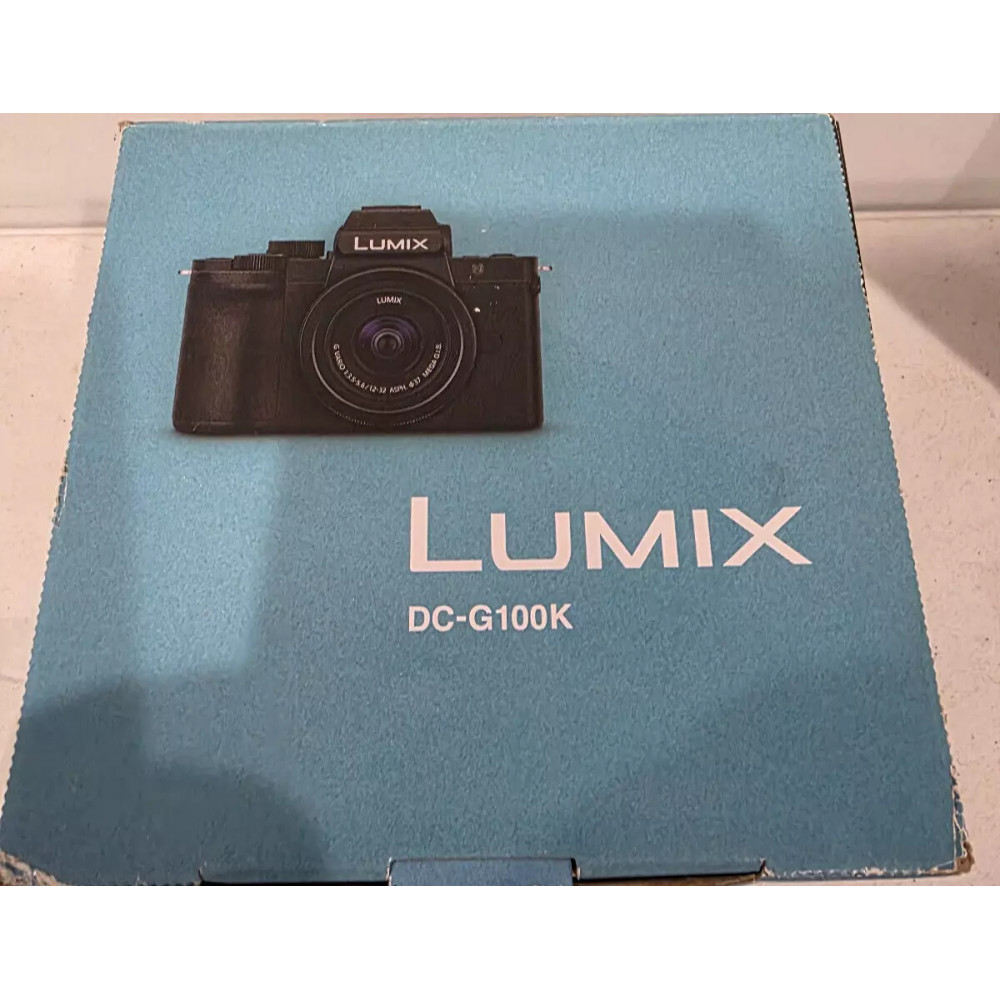 Panasonic LUMIX G100 20.3MP mirrorless camera with 12-32mm f/3.5-5.6 lens