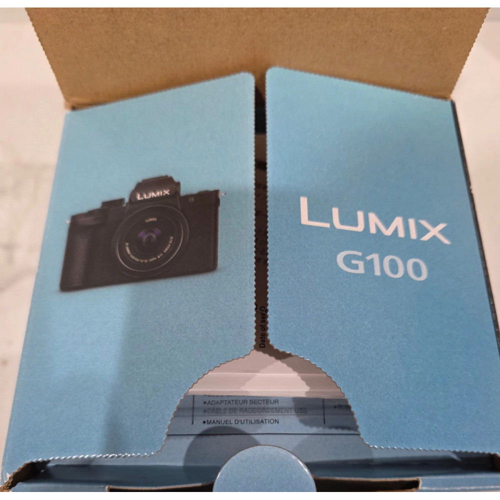 Panasonic LUMIX G100 20.3MP mirrorless camera with 12-32mm f/3.5-5.6 lens