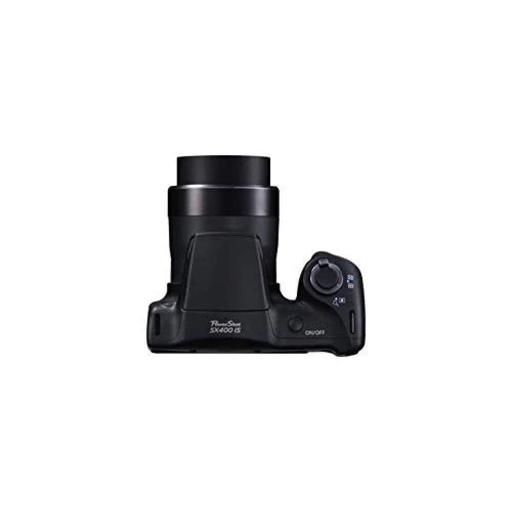 Canon PowerShot SX400 IS digital camera, black, with 30x zoom
