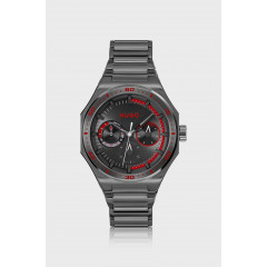 Hugo Boss 58244983 men's watch, gray with multifunctional dial