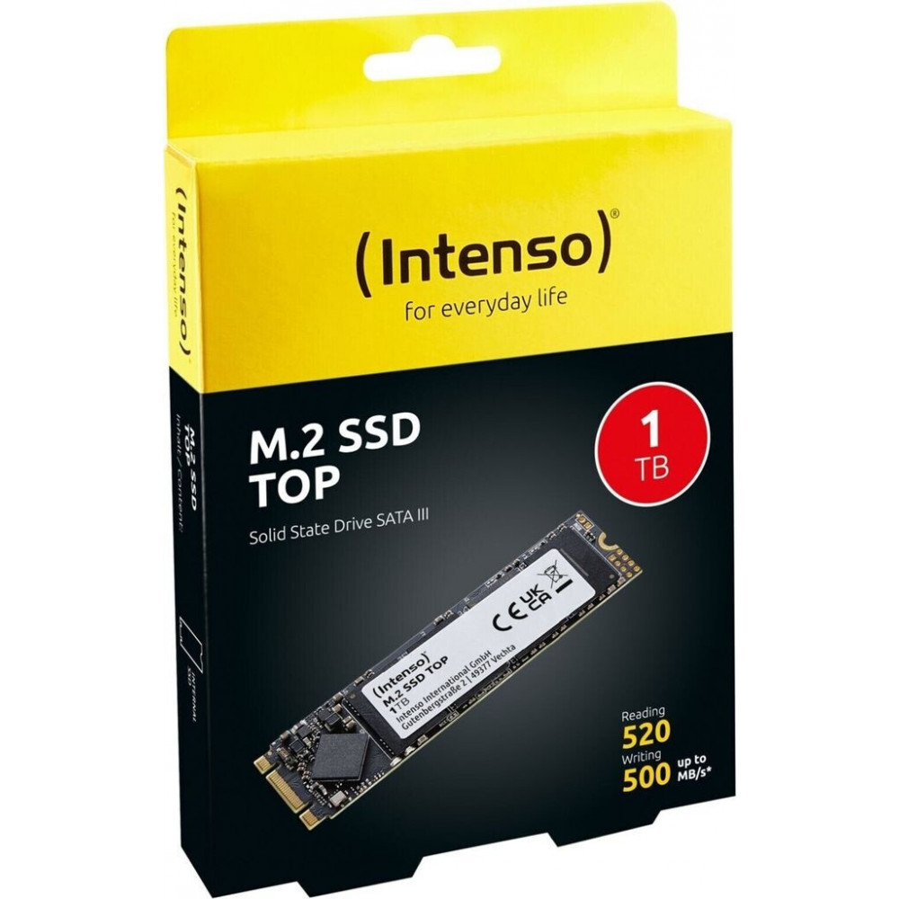 Intenso M.2 Top 1TB Internal SATA III SSD Drive