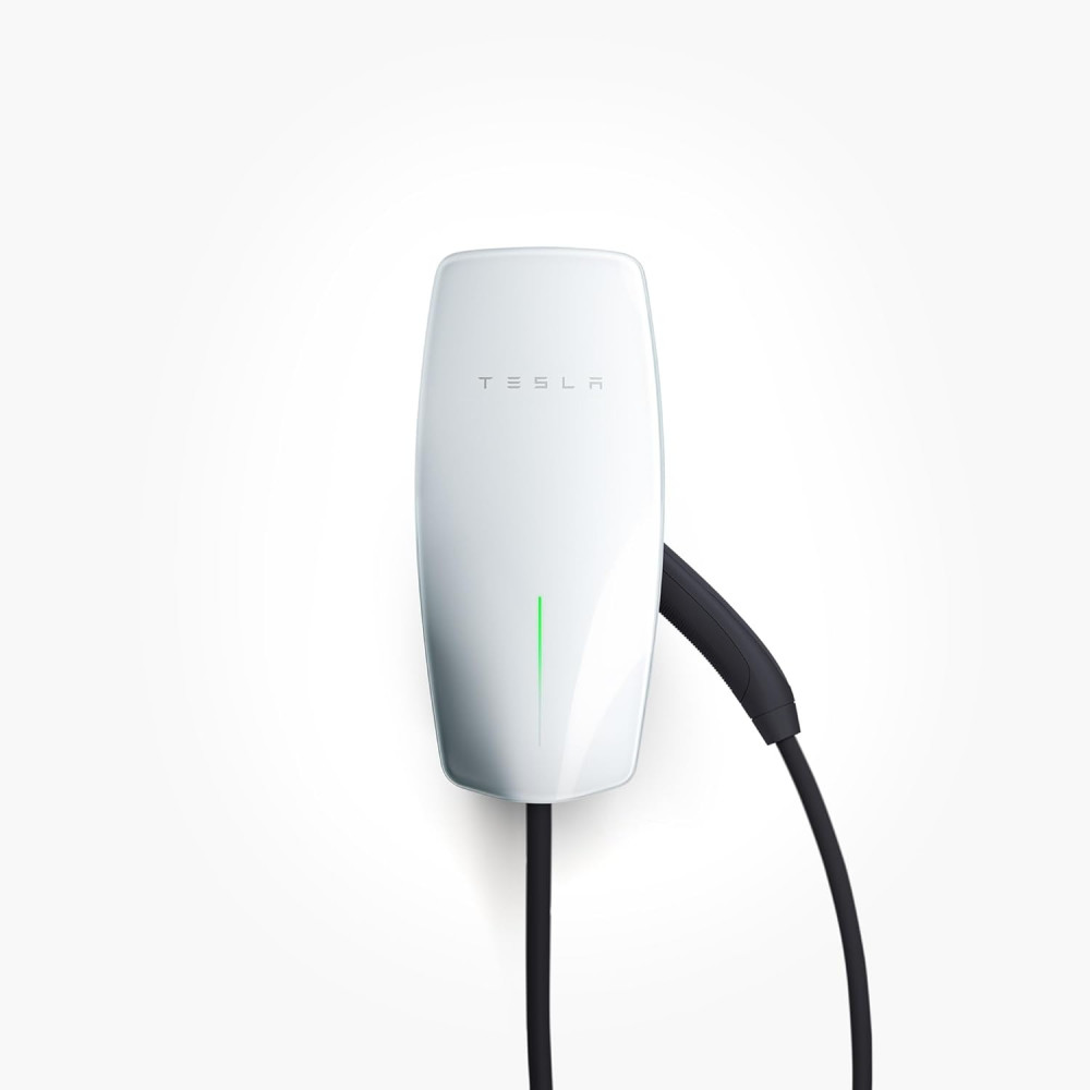 Tesla Wall Connector wall charging station up to 48A with a 7.3-meter cable