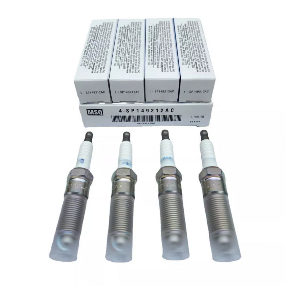 MOPAR spark plugs for Chrysler Jeep Dodge 6.4L Hemi SRT 11-20 yr 4 pcs