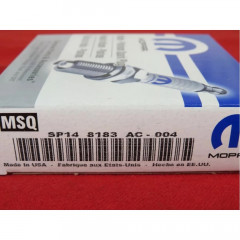 Свічки запалювання MOPAR для Chrysler Jeep Dodge 6.4L Hemi SRT 11-20 рр 4 шт