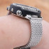 Taikonaut Mesh Watch Band with Vintage Interlock Clasp, 22mm