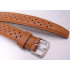 Leather strap for Taikonaut Diamond Punch Holes, brown, 18 mm.