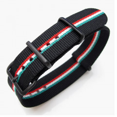 Tactical watch strap MILTAT G10 Nato Nylon Italian Edition 20 mm.