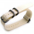 Tactical watch strap MiLTAT NATO Zulu 5 Rings White Rice 22 mm