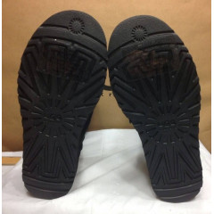 Уги UGG Australia Josette Black з декоративним шкіряним бантом збоку (розмір 38)
