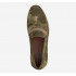Men's suede moccasins J&M Marlow Penny in camouflage color.