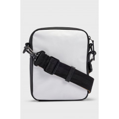 Men's white BOSS reporter bag
