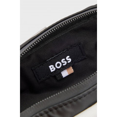 Men's white BOSS reporter bag