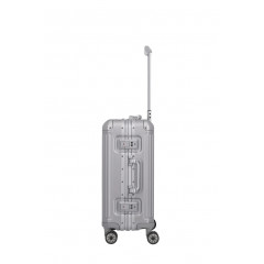 Валіза з алюмінію на 4-х колесах Travelite Next TL079947 Silver (мала) 55см