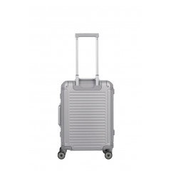 Валіза з алюмінію на 4-х колесах Travelite Next TL079947 Silver (мала) 55см