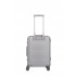 Aluminum suitcase with 4 wheels Travelite Next TL079947 Silver (small) 55cm