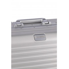 Валіза з алюмінію на 4-х колесах Travelite Next TL079947 Silver (мала) 55см