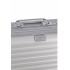 Aluminum suitcase with 4 wheels Travelite Next TL079947 Silver (small) 55cm