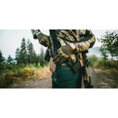 Тактичні рукавички для стрільби Viktos Wartorn COYOTE TAN