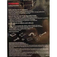 SSD накопичувач TOSHIBA Q series 256 GB 2.5" SATAIII (HDTS225EZSTA)