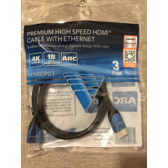 Високошвидкісний кабель HDMI з Ethernet Vanco Premium 2.0 HDMICP03