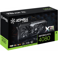 Video card INNO3D GeForce RTX 4080 16GB GDDR6X ICHILL X3