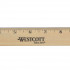 Креслярська лінійка в дюймах Westcott 12" Wood Ruler