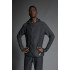 Мужская куртка Zara из высокотехнологичной ткани антрацитово-серая (размер М)