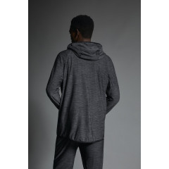 Чоловіча куртка Zara із високотехнологічної тканини антрацитово-сіра (розмір М)