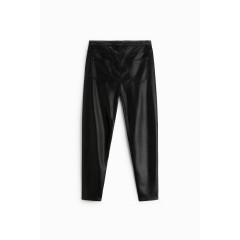 Чоловічі штани Zara зі штучної шкіри (розмір М)