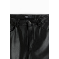 Чоловічі штани Zara зі штучної шкіри (розмір М)