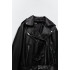 Жіноча куртка Zara зі штучної шкіри розмір XS (42)