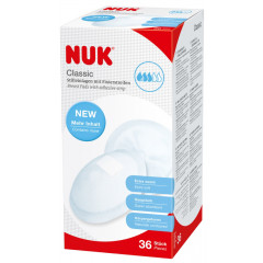 Одноразові лактаційні прокладки для грудей NUK (36 штук)