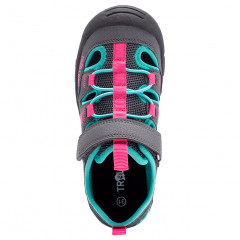 Sandals kids Trollkids unisex size 34 grey pink